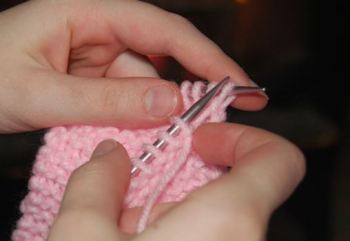 This photo depicting perfect knitting form was taken by photographer Julia Freeman-Woolpert of Concord, NH.